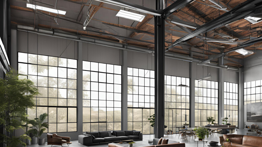 Can You Renovate an Industrial Steel Building? - Lion Buildings - Industrial Apartment Renovation With Reclaimed Metal